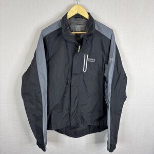 GORE Bike Wear GORE-TEX Paclite Shell Cycling Rain Jacket Black Gray XL